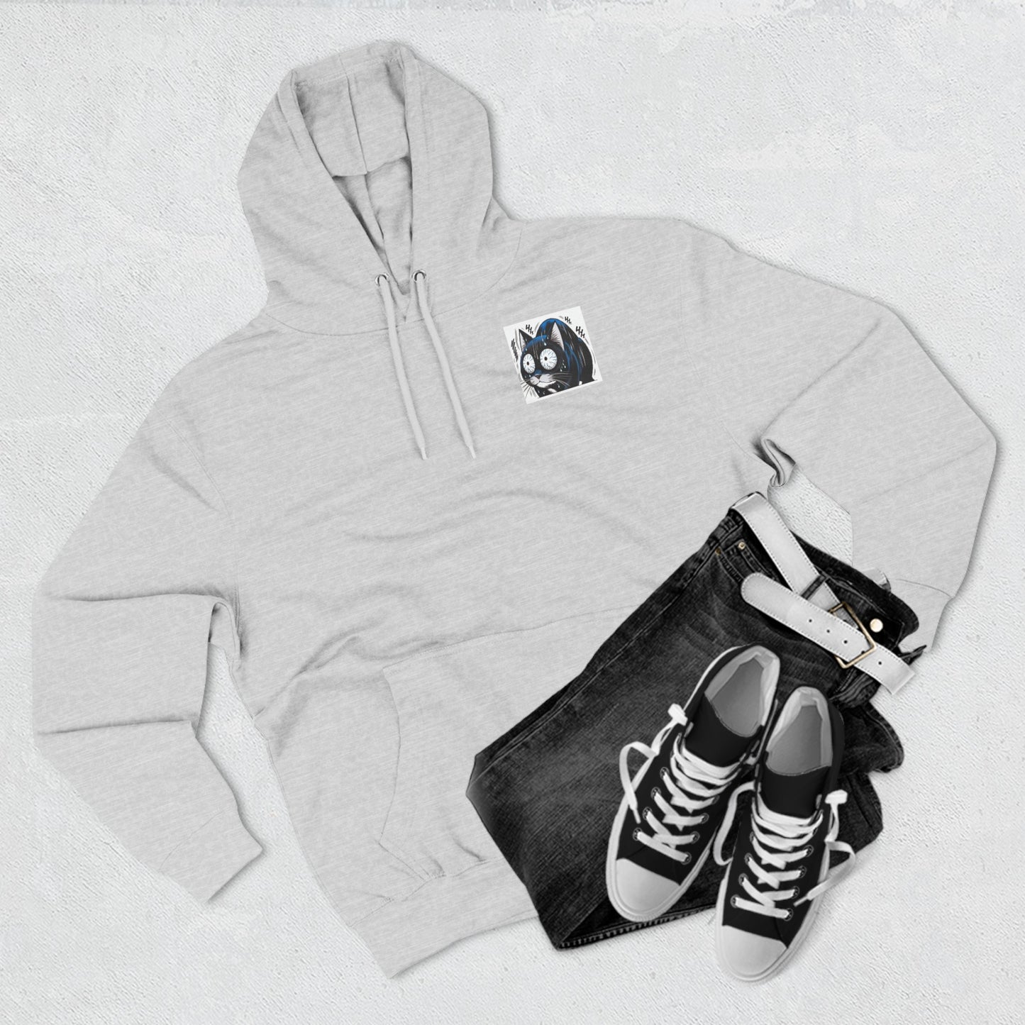 Jumpscare Three-Panel Fleece Hoodie