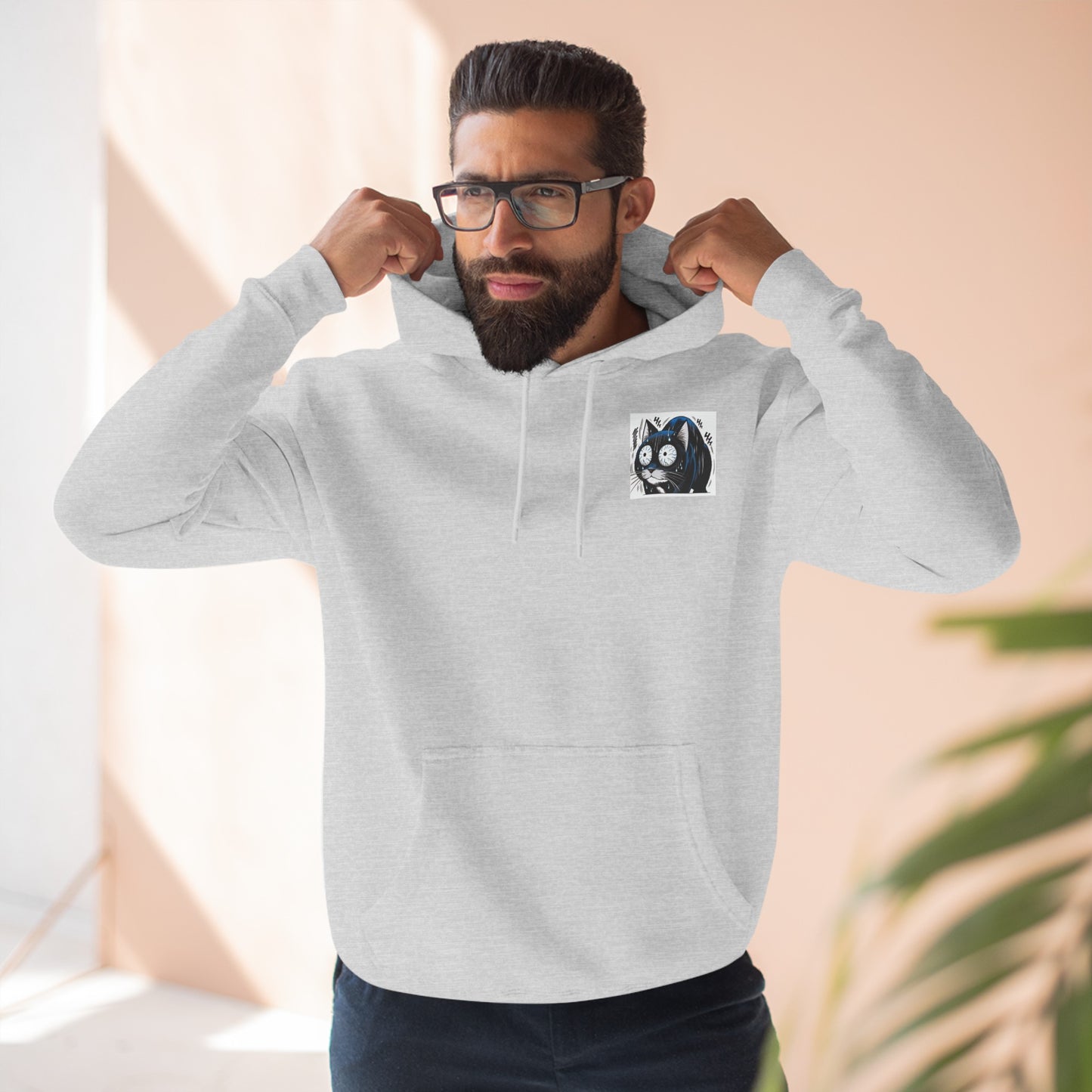 Jumpscare Three-Panel Fleece Hoodie