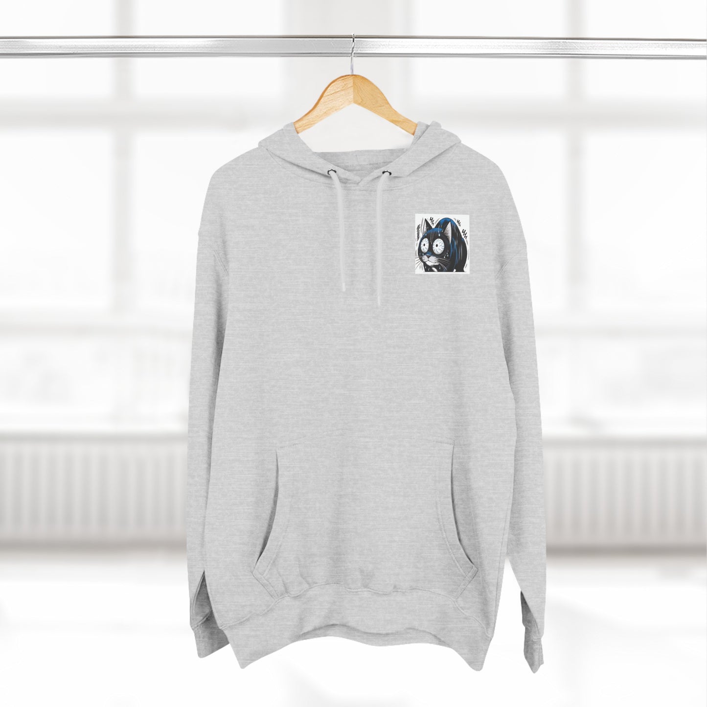Jumpscare Three-Panel Fleece Hoodie